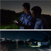 【高壓】打擊違法洗砂洗泥行為！廣東中山執法人員夜“探”砂石場